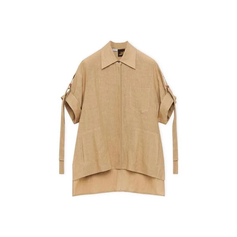 LOEWE Shirts Women's Khaki-0