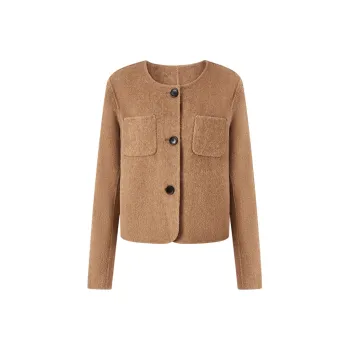 Katie Ermilio Jacket Women's Coffee