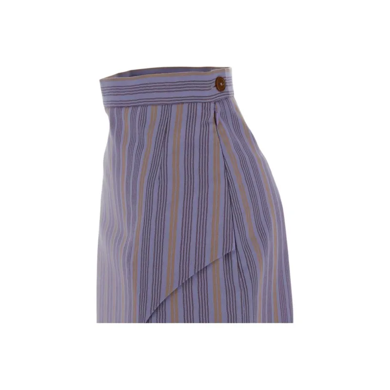Vivienne Westwood Casual Long Skirts Women's Purple-2