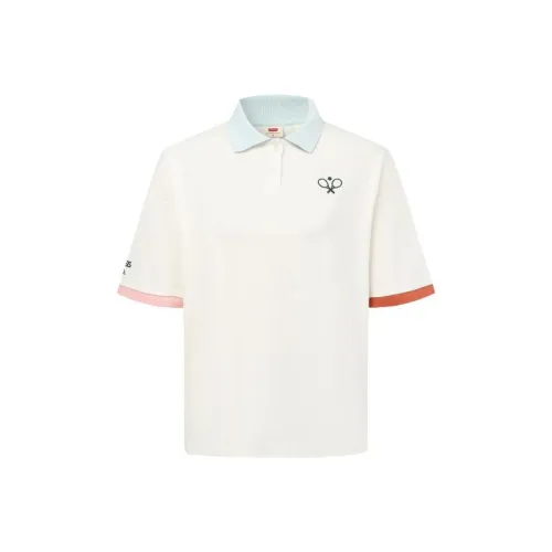 Levis Polo Shirts Women's White