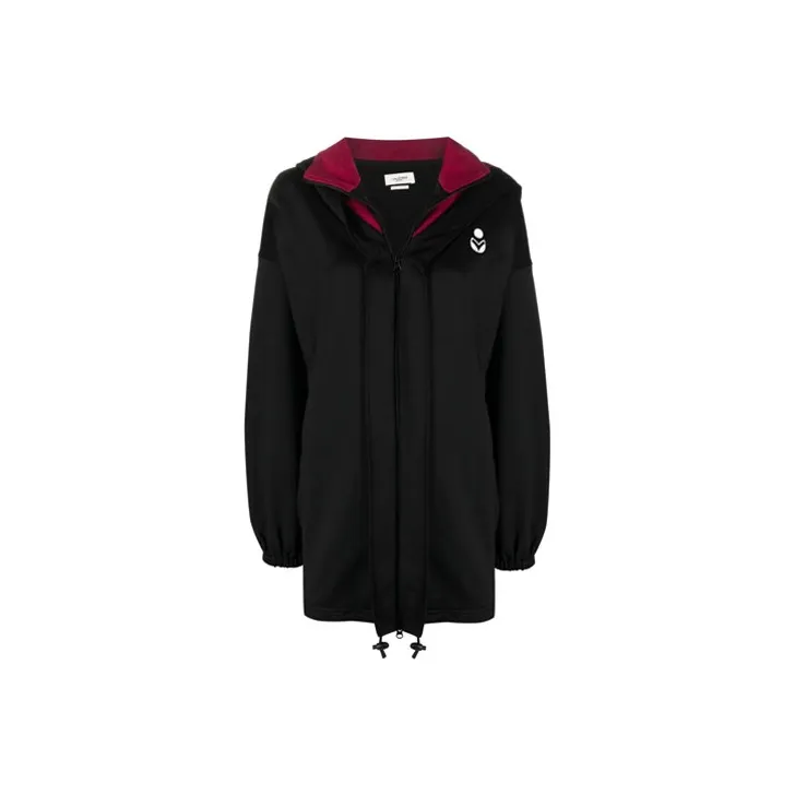 Marant ÉTOILE Logo print Hooded Jacket-0