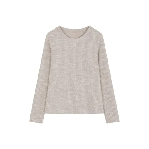 IHIMI T Shirt Women's Light Khaki