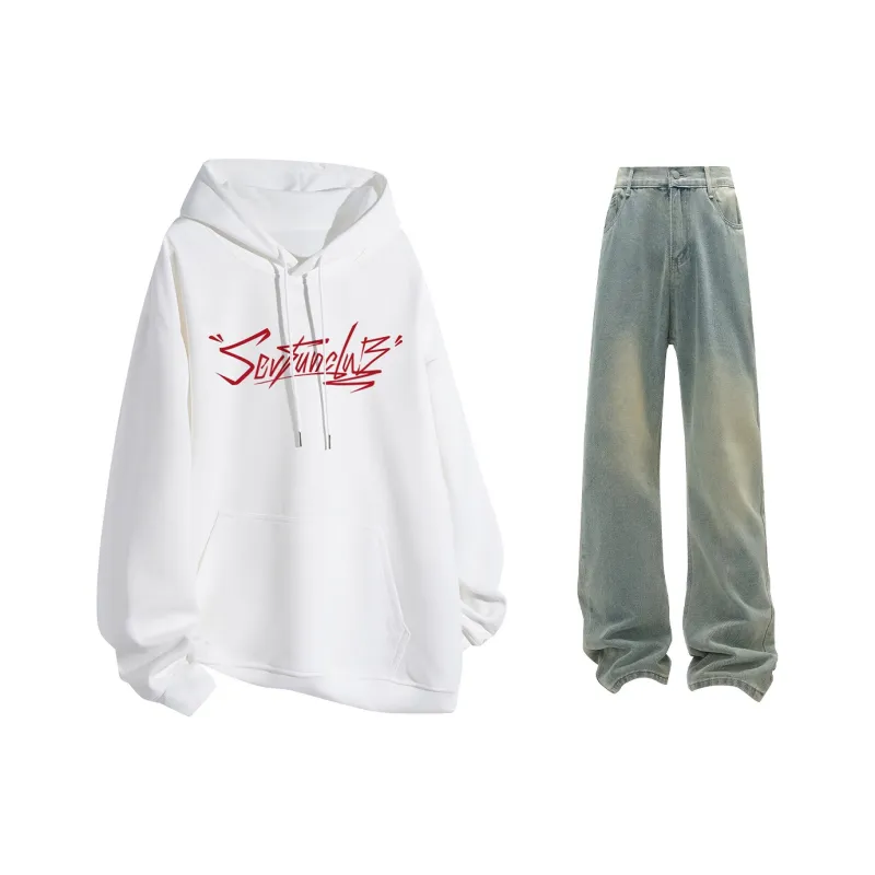 7 SEVFUN Sweatshirt Sets Unisex-14