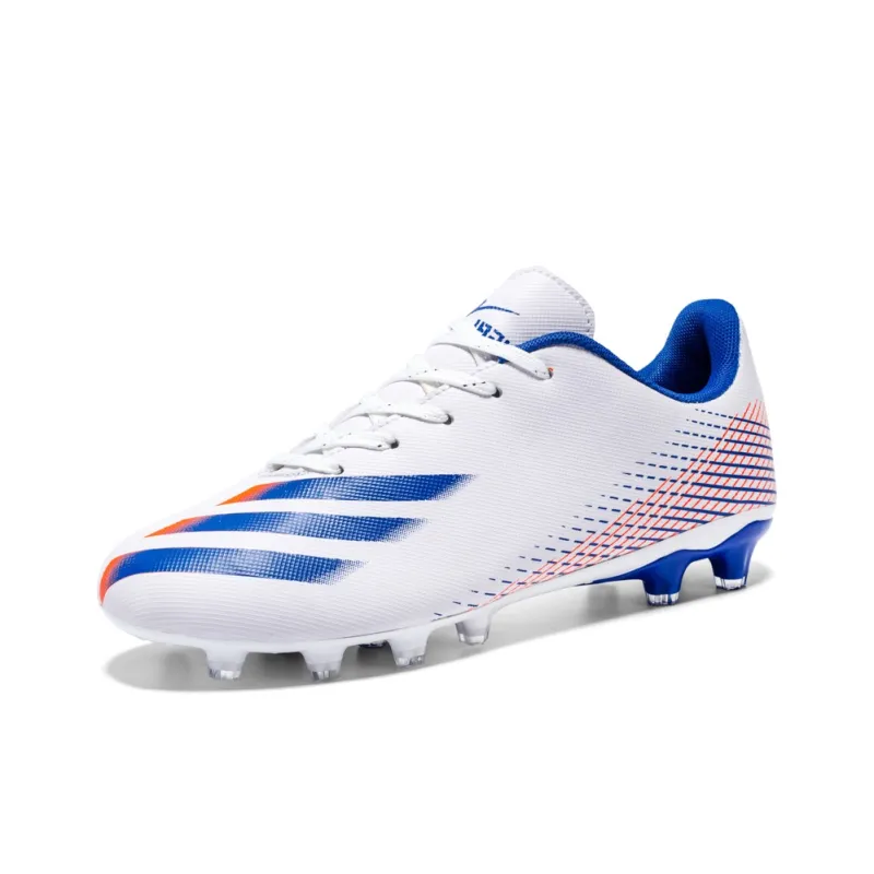 Binary Soccer Shoes Unisex Low Top Blue-1