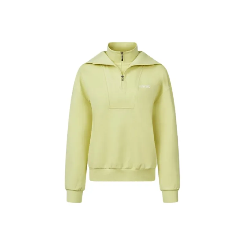 KSWISS Sweatshirt Women's Lemon Yellow-0