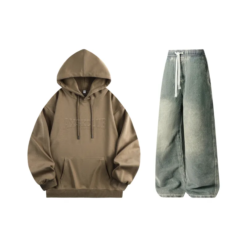 A.X.S.K Sweatshirt Sets Unisex-32