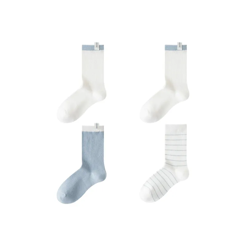 ROBINHOOD Mid Calf Socks Unisex 4 Pack-28