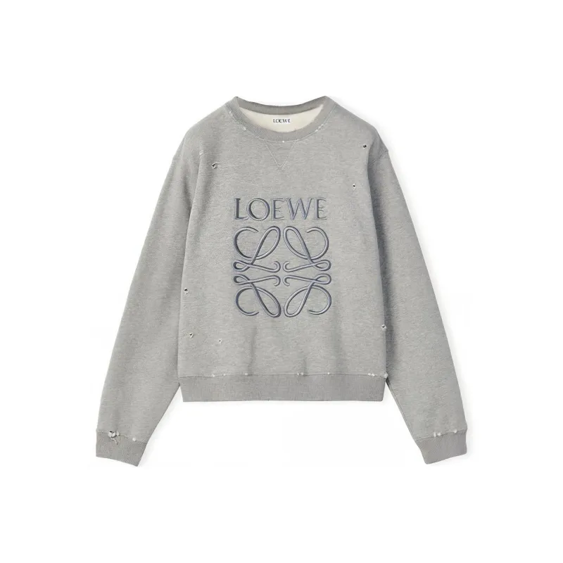 LOEWE Sweatshirt Women's Heather Gray-0