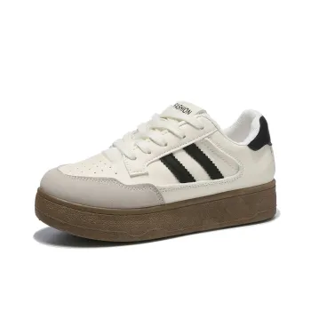 Little Red Man Low Top Skateboard Shoes Women's