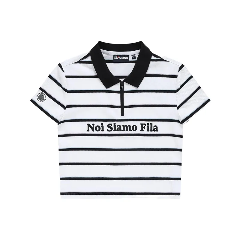 FILA Polo Shirt Women's Standard White-0