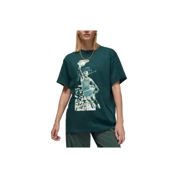 JORDAN Sport T Shirts Women's Dark Fir Green