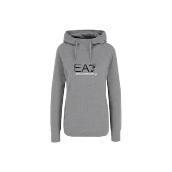 EMPORIO ARMANI EA7 Sweatshirt Women's Light Gray