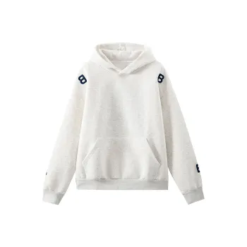 PAZZO Heavyweight Sports Loose Fit Long Sleeved Hooded Sweatshirt Unisex
