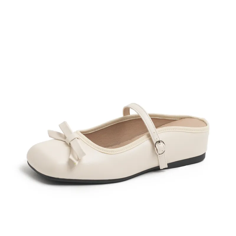 LXVB Rubber Sole Slip Resistant Closed Toe Slippers Women's-22