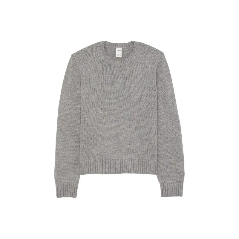 Victoria's Secret PINK By Frankies Bikinis Mae Crewneck Sweater / HG Knitwear Women's Gray-0