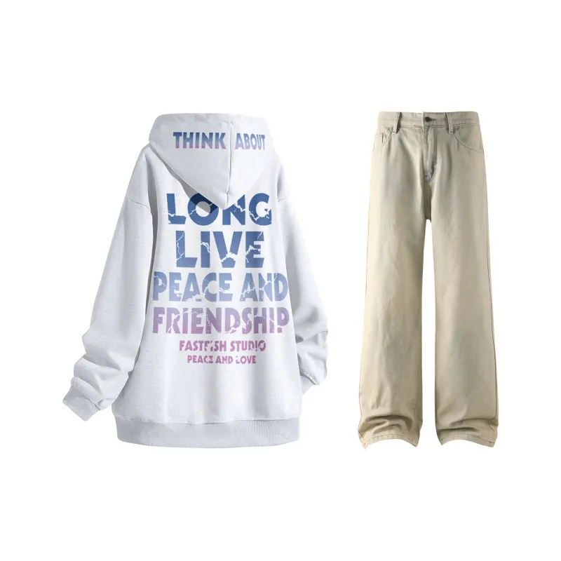FASTFISH Sweatshirt Sets Unisex-38