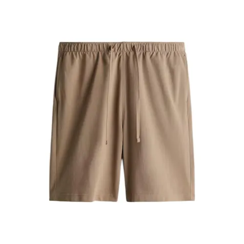 H&M Casual Shorts Men Beige