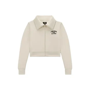 Converse All Star Jackets Coats Women's Cream
