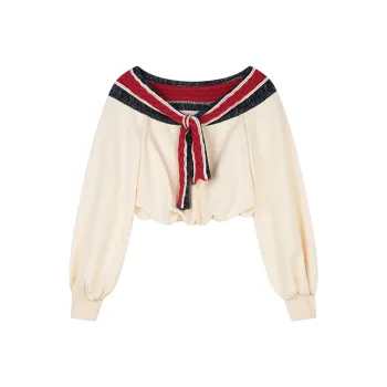 UOOYAA Sweatshirts Women's White