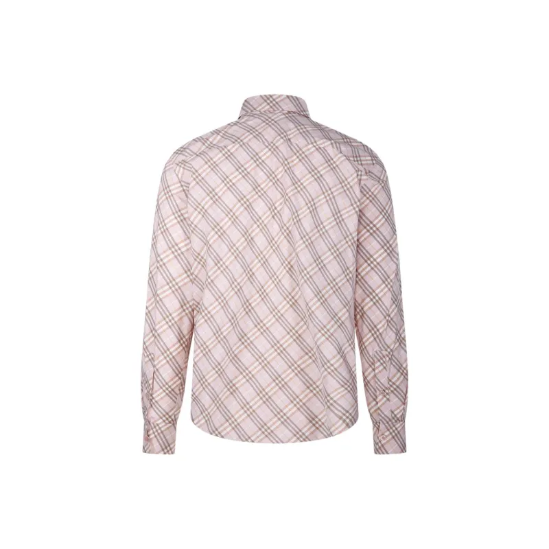 Burberry Long Sleeved Checked Shirt-1
