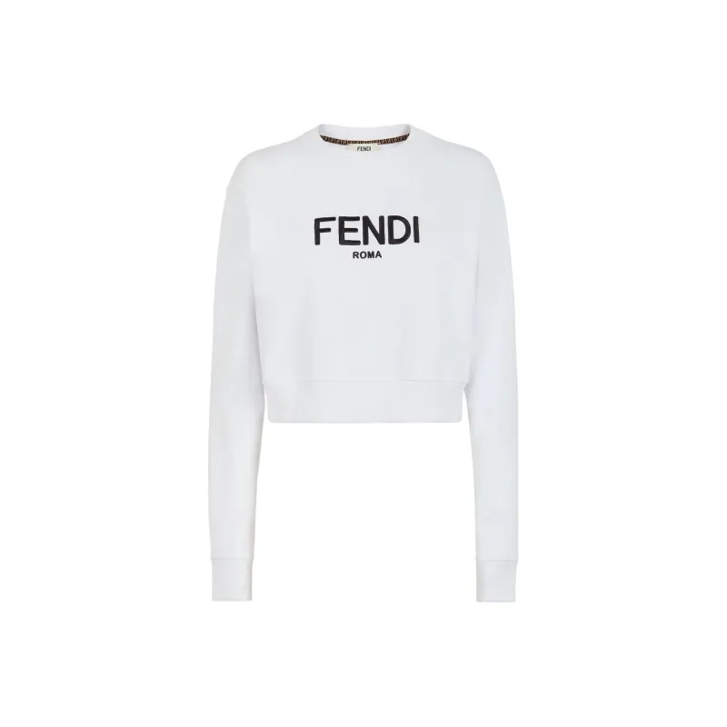 FENDI SS23 Sweatshirt Women's White-0