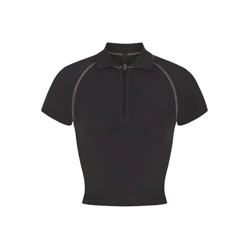 Skims Polo Shirts Women's Washable Agate