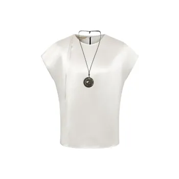 BBLLUUEE Shirt Women's Vanilla Apricot