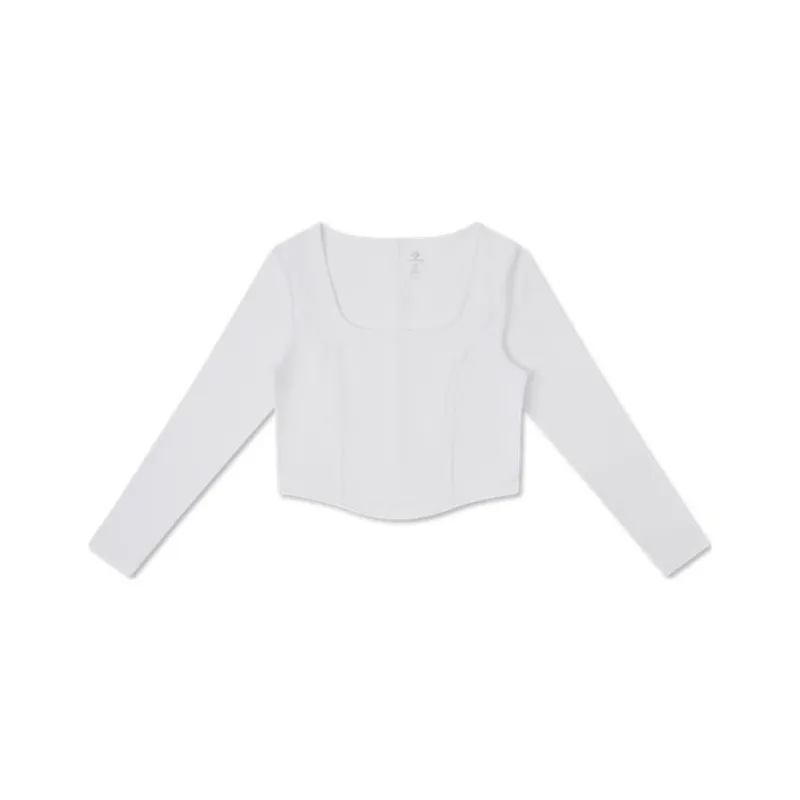 Converse Regular T-Shirt Women's White-0
