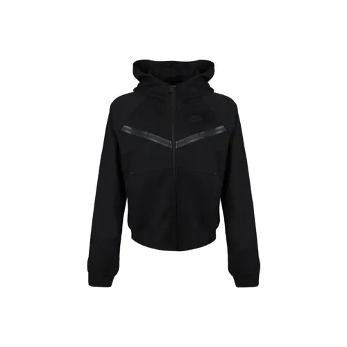 Nike Sportswear Tech Fleece Windrunner Full Zip Hooded Jacket Black
