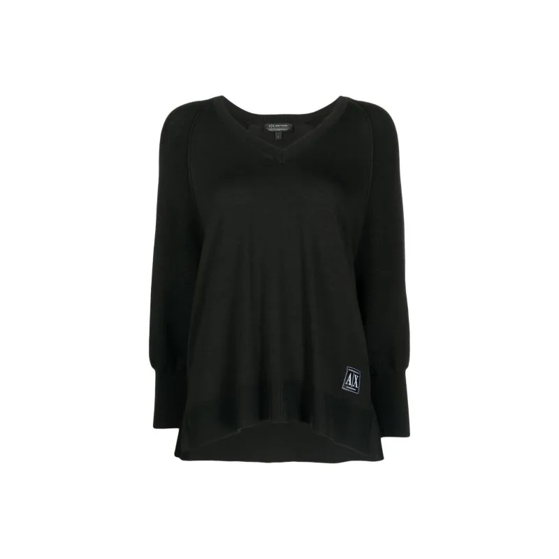 ARMANI EXCHANGEAE SS23 Knitwear Women's Black-0
