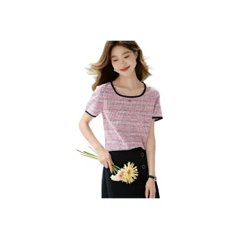 Mo Han Yi Mei T Shirt Women's Fuchsia