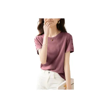 Mo Han Yi Mei T Shirt Women's Rubber Pink