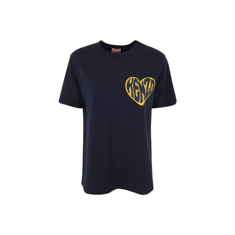 KENZO T-Shirts Women's Blue-0