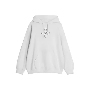 SMFK Sweatshirt Women's Sky White