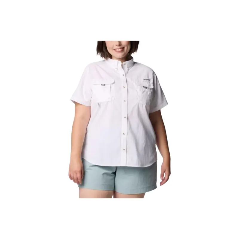 Columbia PFG Bahama Shirt Women's White-0