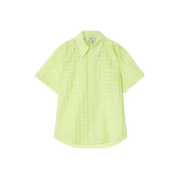 COS Shirts Women's Yellow Green