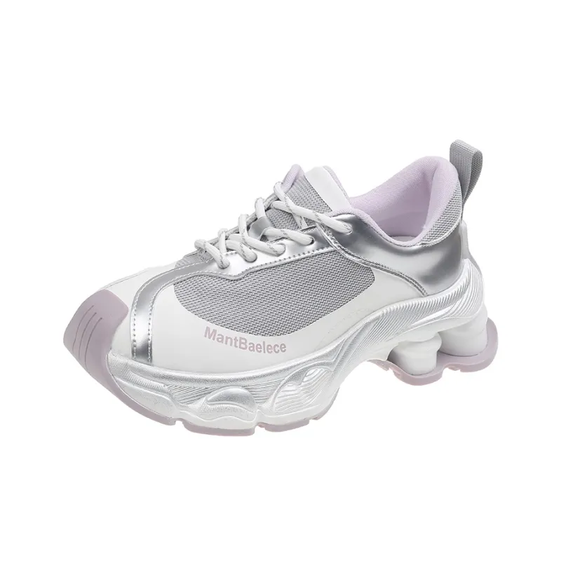 The Mystery Of Glamour Low Top Chunky Sneakers Women's-4