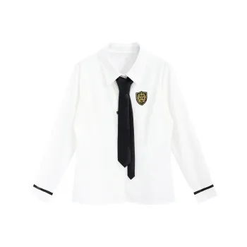 SNZX Shirts Women's White With Tie