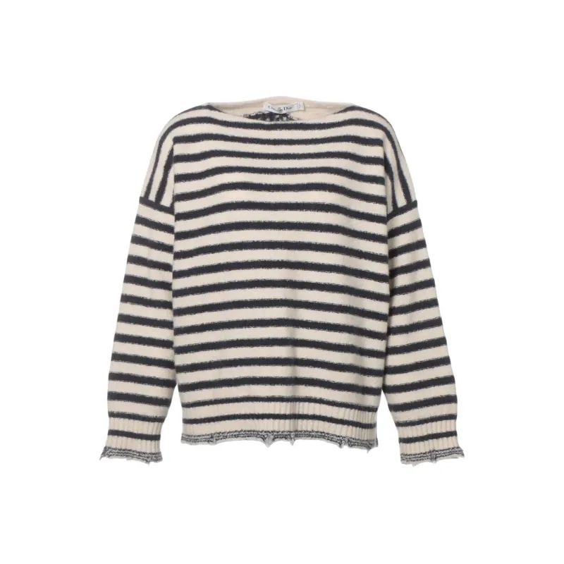 DIOR FW22 Cashmere Sweater Women's Beige-0