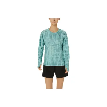 Asics Women Running T Shirt Women's Light Celadon