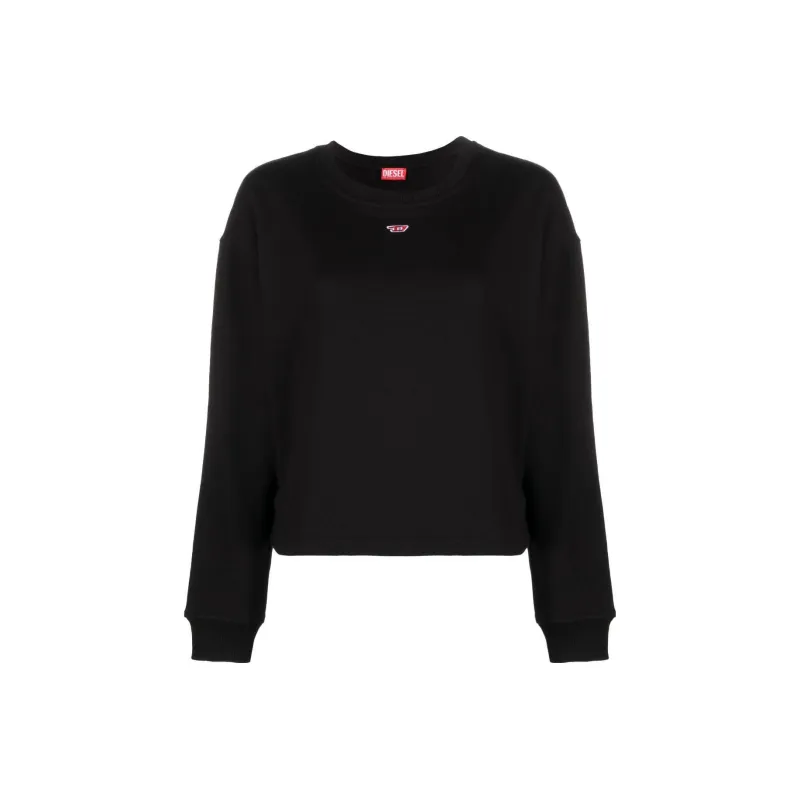 DIESEL Logo Embroidered Crewneck Sweatshirt-0