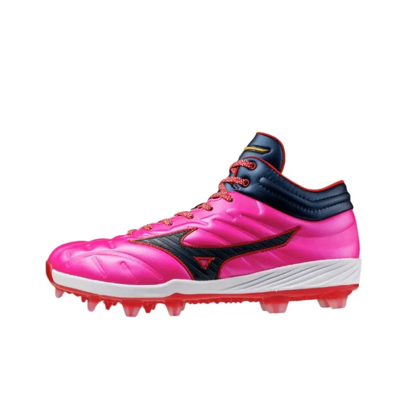 Mizuno Cushion Revo Pro Mid Top Training Shoes Unisex Pink-0
