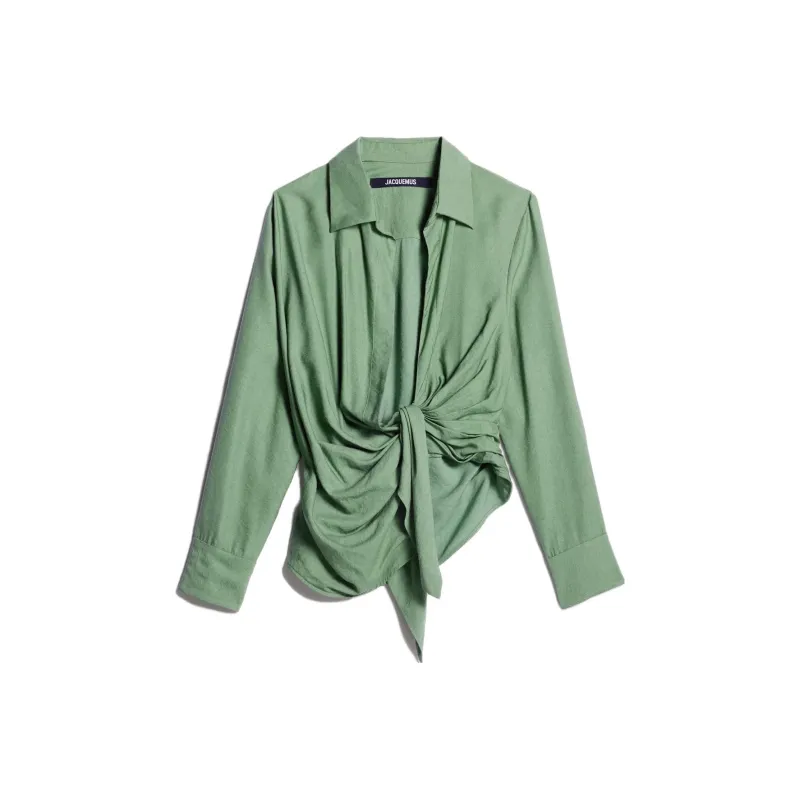 Jacquemus La Chemise Bahia Shirt 990 Black-7