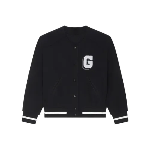 Givenchy Cutlines Bomber Varsity Jacket 'Black'