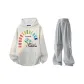 White and Gray Pants