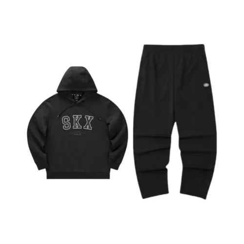 Skechers Sweatshirt Set Unisex Carbon Black