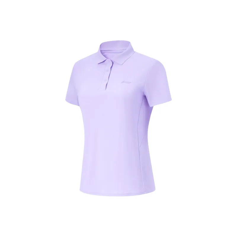 LiNing Fitness Series Polo Shirt Women's Lilac-0