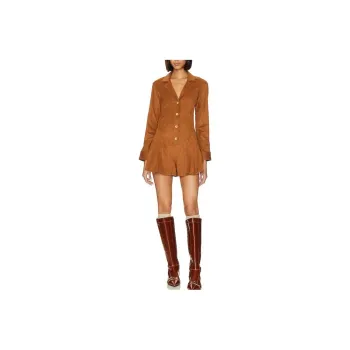 FREE PEOPLE Bodysuits Women's Brown