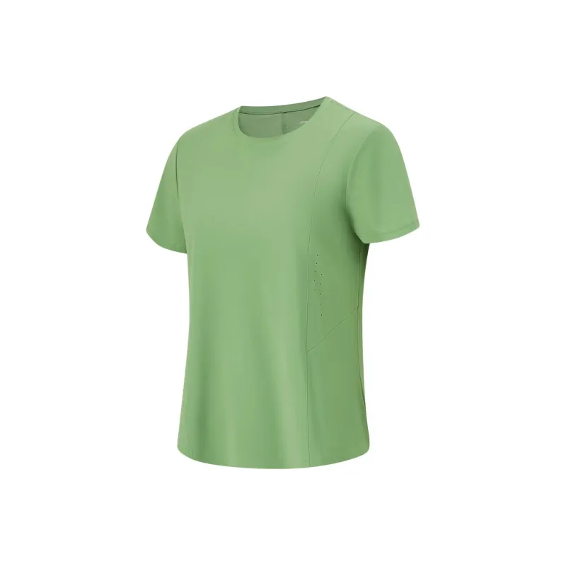 LiNing Fitness Series T Shirt Women's Stone Moss Green-0