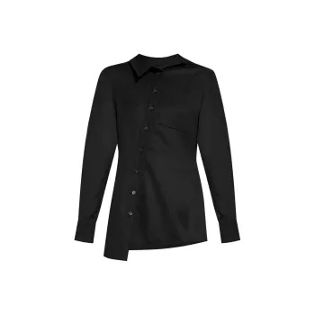 Jacquemus Asymmetric Button Up Shirt